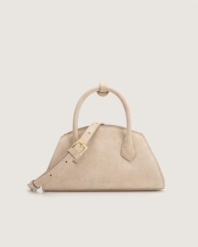 شنطة سيلستيا النسائية جلد بلون بيج