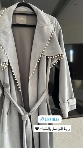 بليزر شتوي القماش شامواه وشك لولو