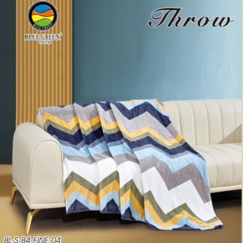 بطانية مخمل مشجر ناعم-مزدوج