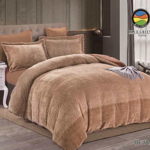 لحاف مفرد مخمل وجهين 4قطع