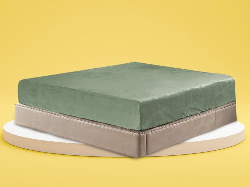 شرشف مطاط شتوي Kribi مزدوج - أخضر