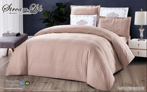 لحاف كينج سادة ألوان متعددة