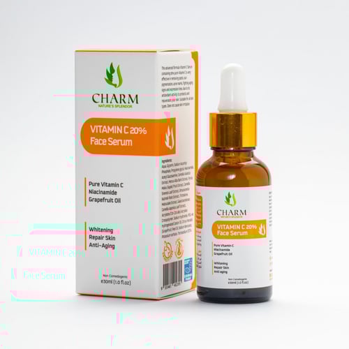 سيروم فيتامين سي تركيز 20% للوجه 30 مل