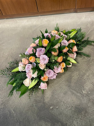 تنسيقة ورد جانبية