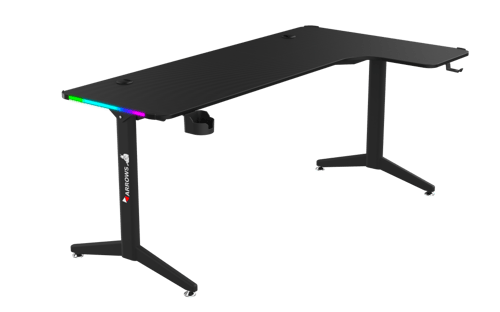 طاولة قيمنق زاوية يمين/اسود