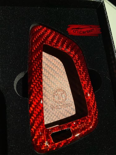 كفر كاربون فايبر لمفتاح BMW