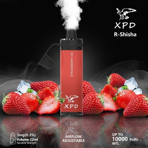 شيشة فروله ايسStrawberry Ice XPD BAR 10,000 puffs