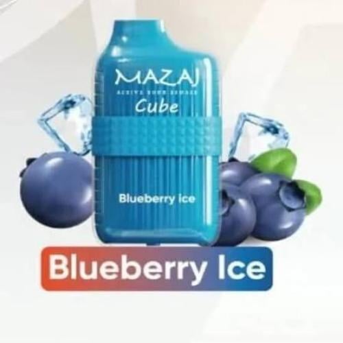 مزاج بلو بيري آيس 6000 Mazaj Blueberry Ice 6000