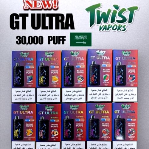 سحبة توست GT Ultra - 30000 موشة - نكهات متعددة