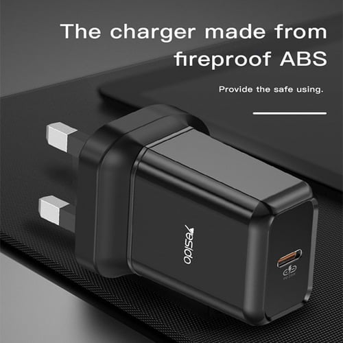 YC29 / شاحن جداري سريع بقوة 25 واط وجودة ممتازة بم...