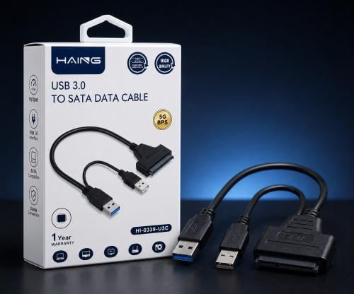 كيبل هاردسك ساتا usb 3.0 to sata data cable