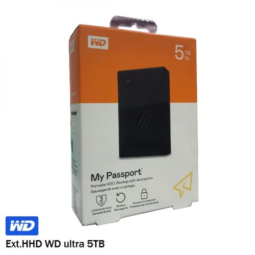 هاردسك خارجي HDD كبير الحجم بسعة 5 تيرا بايت / Ext...