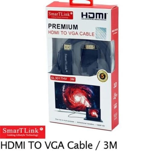 SL3017HV / HDMI to VGA Cable 1.8M وصلة HDMI مع VGA...