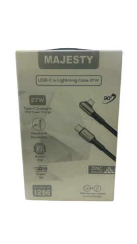 كيبل شحن من ماجيستي usb-c to lightning cable 27w