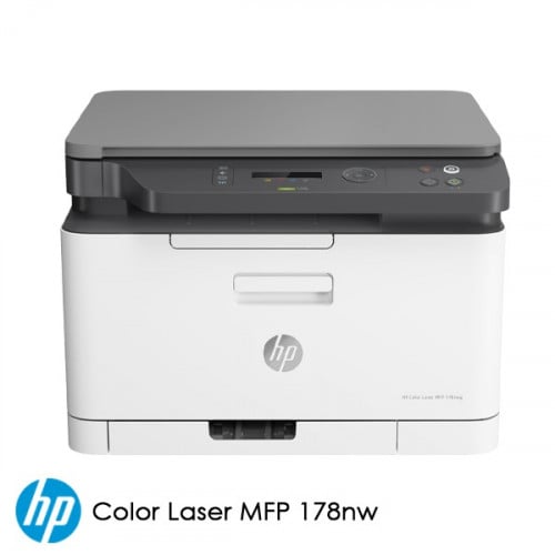 طابعة ليزر من hp طباعة اسود و ملون Color Laser MFP...