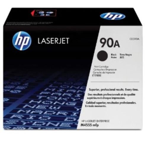 حبر طابعة اتش بي ليزر HP CE390A 90A Toner Cartridg...