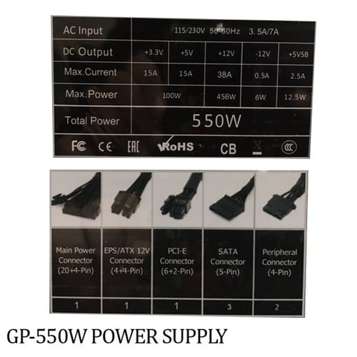 مزود طاقة ( بور سبلاي ) باندا جي بي بقوة 550 واط /...