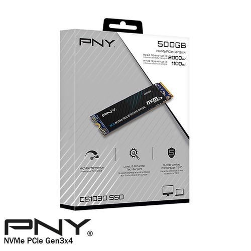 هاردسك داخلي M.2 SSD بسعة 500 جيجابايت / NVMe PCle...
