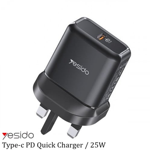 YC29 / شاحن جداري سريع بقوة 25 واط وجودة ممتازة بم...