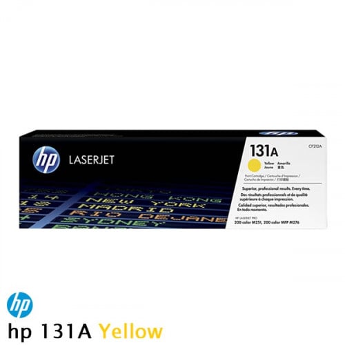حبر اتش بي ليزر الأصلي 131A اصفر / Tonner hp laser...