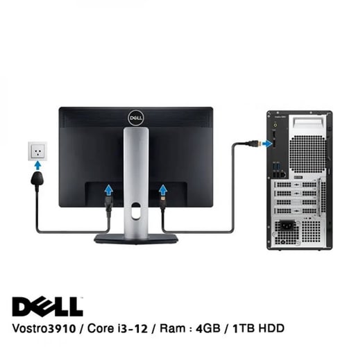 PC DELL Vostro 3910 Corei3-12 RAM 4GB/ 1TB HDD/ كم...