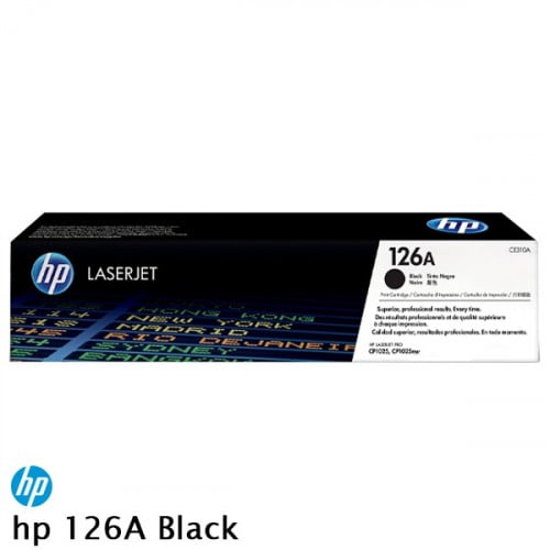 حبر اتش بي ليزر الأصلي 126A اسود / Tonner hp laser...