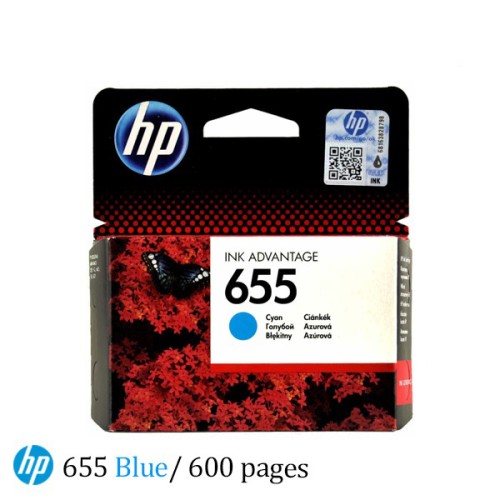 Orginal hp lnk 655 Blue / حبر اتش بي الأصلي 655 از...