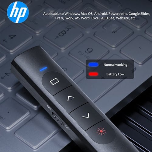ريموت لعرض البوربوينت بكل سهولة مفيد للمعلمين / hp...