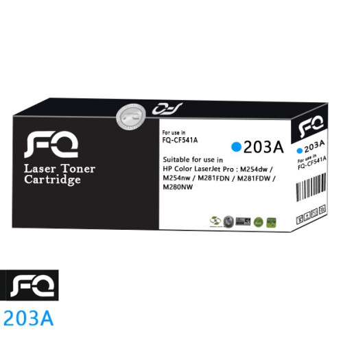 203A Blue حبر ليزر FQ ازرق رقم 203A
