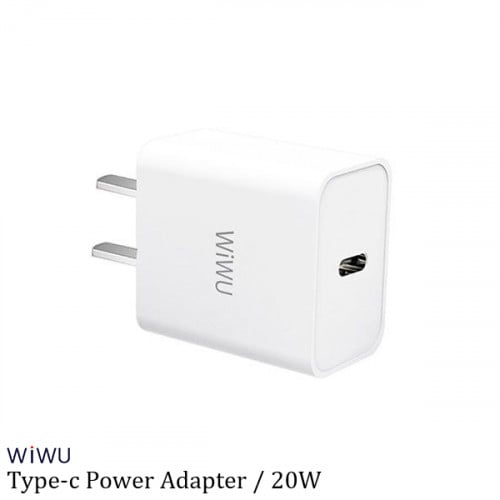 Ry-u56 / شاحن جداري سريع بقوة 20 واط بمنفذ type-c...