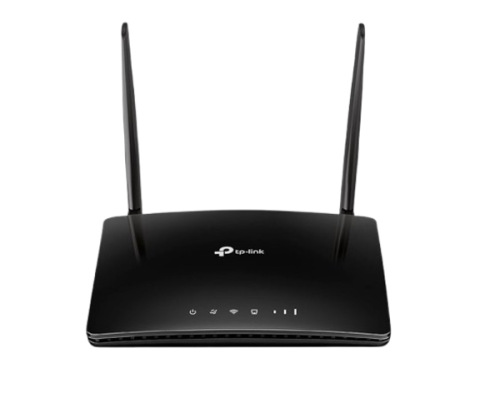 راوتر لا سلكي من تي بي لينك، أسود