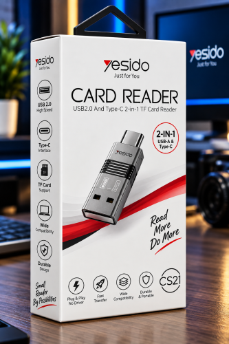 قارئ ذاكرة و بطاقات yesido card rafer gs21