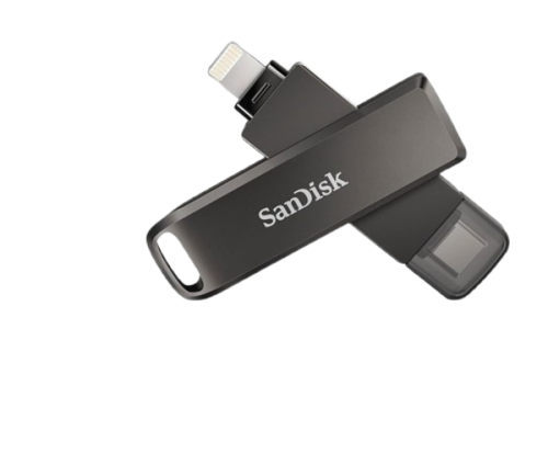 ذاكرة فلاش اي اكسباند لوكس بسعة 128Gb وموصل USB نو...