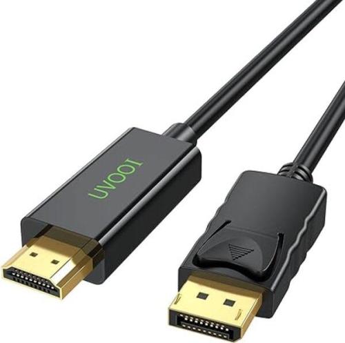 كيبل ديسبلاي بورت الى اتش دي ام اي بطول 1.8 متر DP...