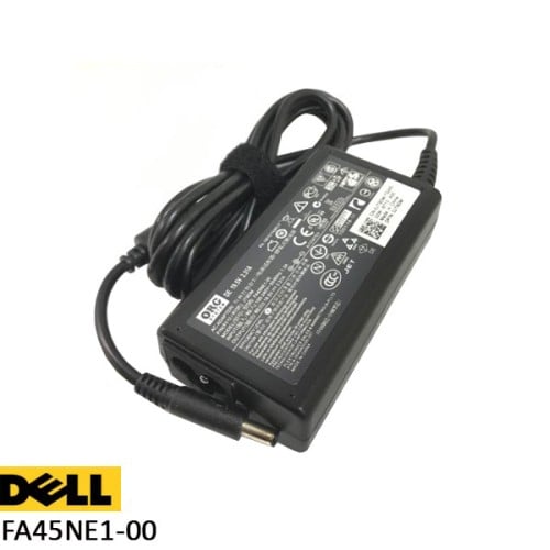شاحن لابتوب ديل بقوة 45 واط و 19.5 فولت / FA45NE1-...