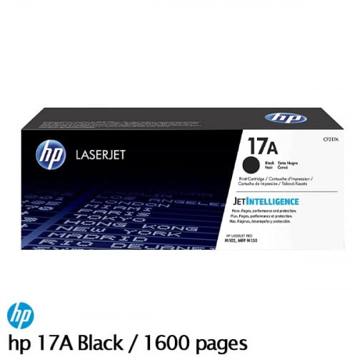حبر اتش بي ليزر الأصلي 17A اسود / Tonner hp laserJ...