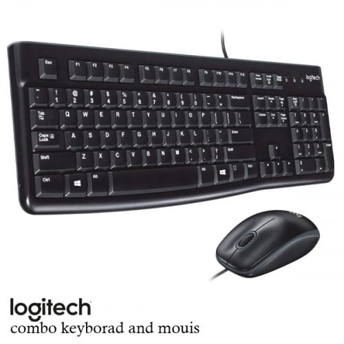 MK120 / كيبورد كبير مع ماوس مريح للاستخدام لساعات...