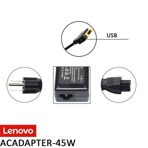 شاحن لابتوب لينفو بقوة 45 واط و جهد 20 فولت / ACAD...