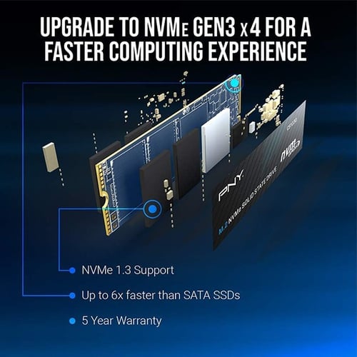 هاردسك داخلي M.2 SSD بسعة 500 جيجابايت / NVMe PCle...