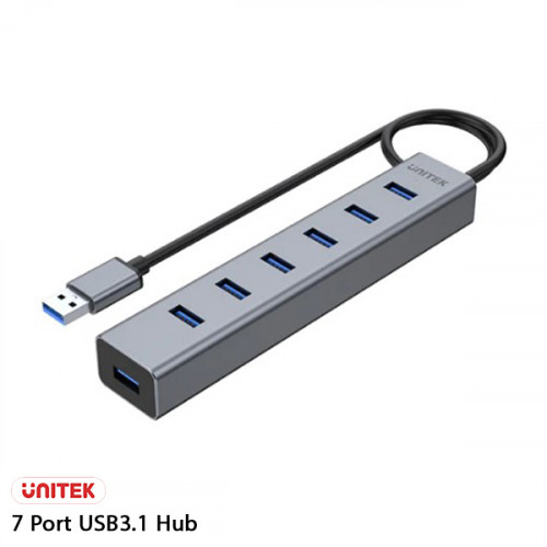 Y-3090 / موصل ب 7 منافذ USB3.1 فائق السرعة بمعدل 5...