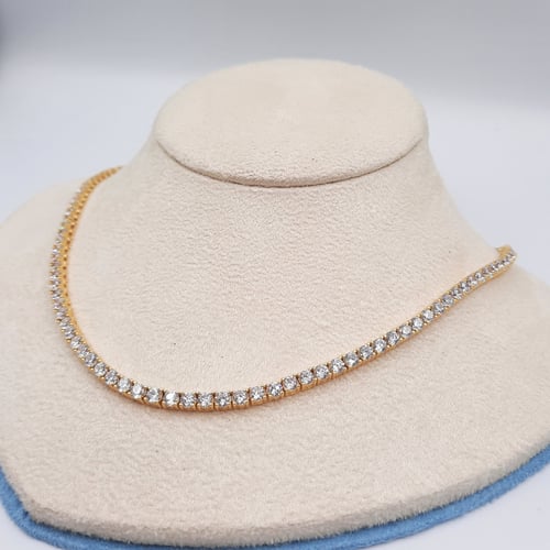 طقم تنس ( أسوارة وعقد )فضة صافي عيار 925