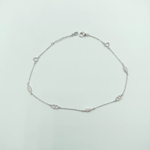 خلخال فضة صافي عيار 925