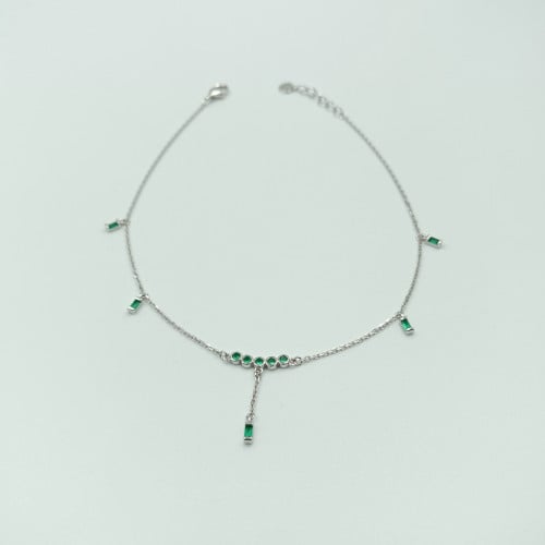 خلخال فضة صافي عيار 925