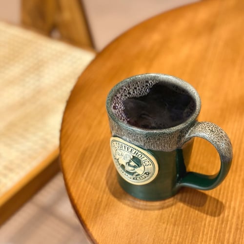 كوب فخار أخضر 10OZ