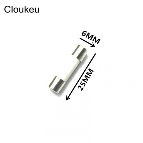 فيوز سيراميك صغير 2 امبير 6*25 CERAMIC FUSE