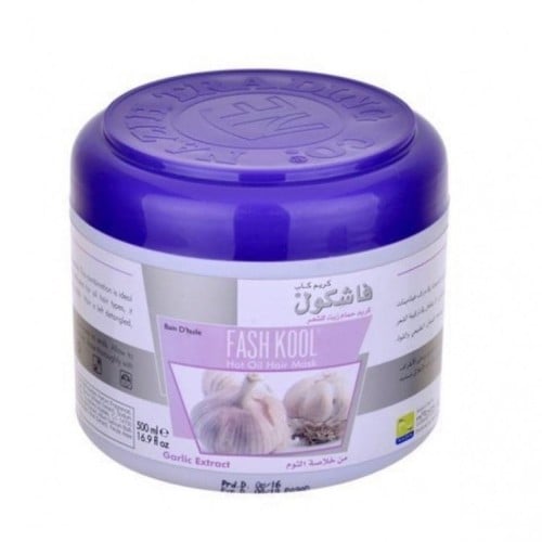 كريم حمام زيت فاشكول خلاصة الثوم500 مل