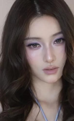 عدسات لا تتحرك بالتعاون مع وونيوق لون سويت بيج يومية Hapa Kristin Stay Pretty Kristin sweet beige