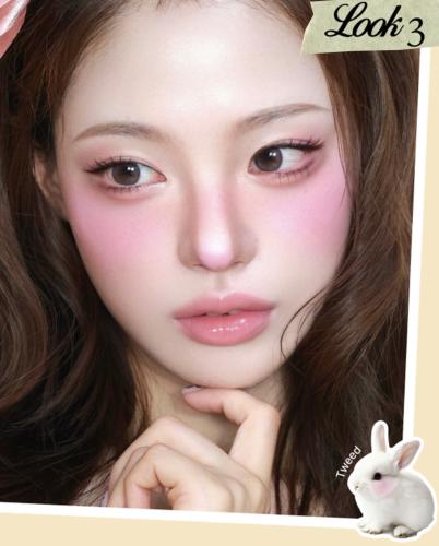 عدسات مستوحاه من التويد ‎ hapa Kristin Tweed Kristin Mauve Gray