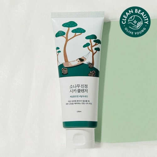 ROUND LAB Pine Tree Soothing Cica Cleanser 150mL غ...