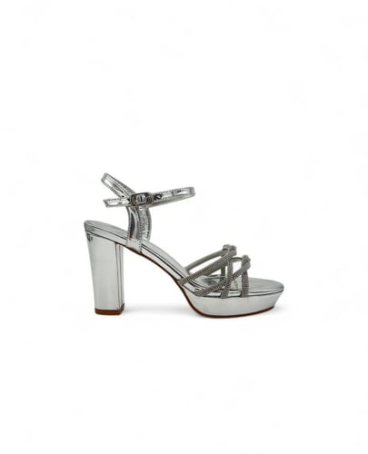 صندل نسائي كعب عريض